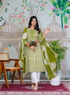 Nisha Vol 13 By Mystic 9 Cotton Batik Kurti With Bottom Dupatta Wholesalers In Surat